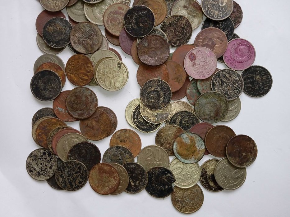 лот 20 коп ссср 161 шт