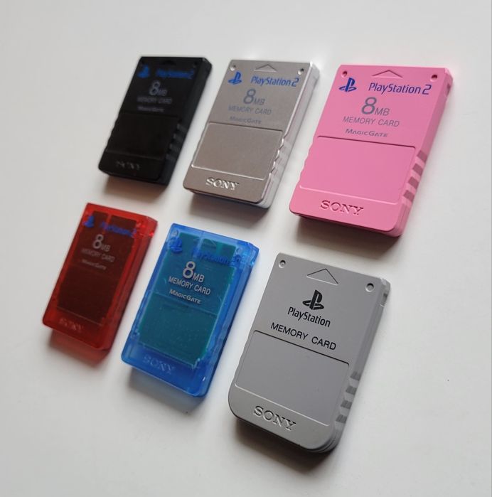 Memory Card PLAYSTATION / PS2 e PS1 || ORIGINAIS || (a vulso) DESDE 6€