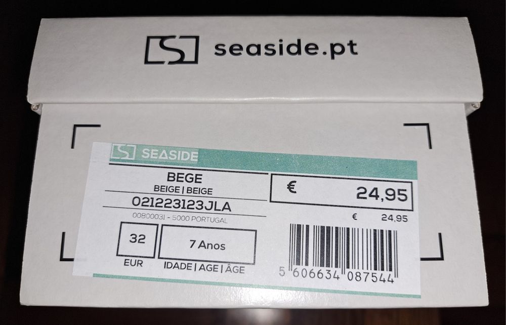 Sapatos Criança Cerimónia 32 Seaside