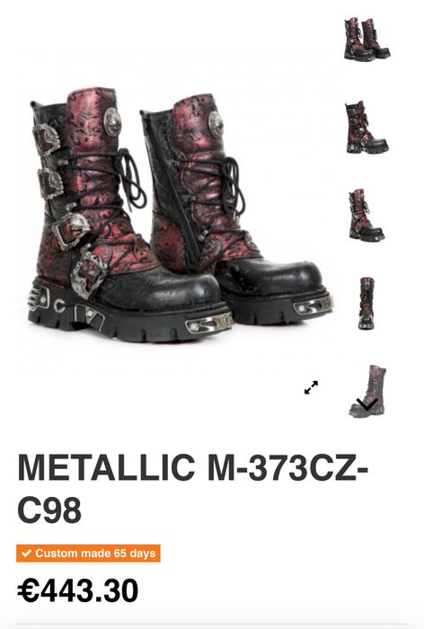 New Rock boots, Ню роки, масивне взуття, панк, рок, гранж