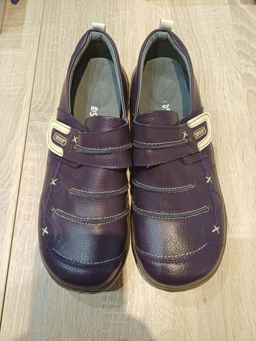 Buty 40 skóra naturalna szerokie stopya