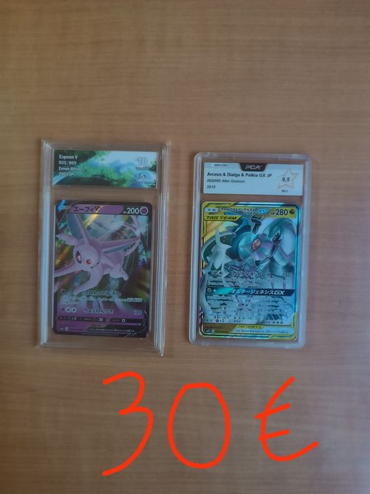 Cartas Pokémon graded baratas!