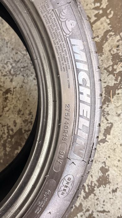 Pneus 275/40r18 Michelin Primacy 3 * com 75% piso