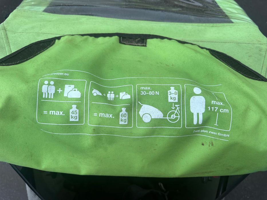 Croozer carinho criança