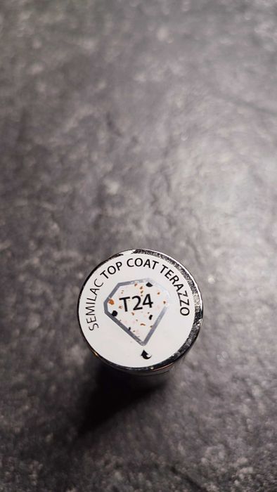 SEMILAC T24 top coat terazzo