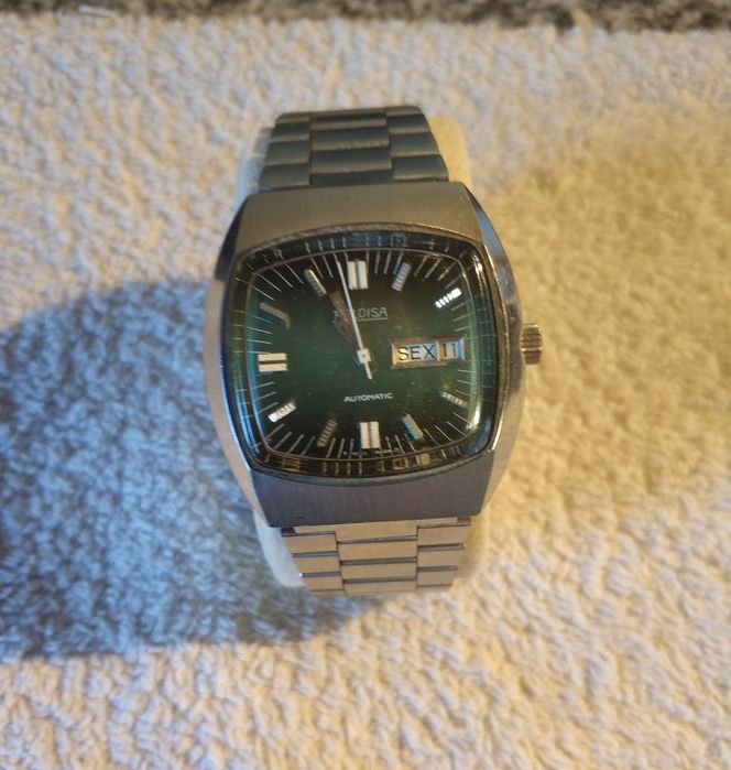 Relógio automático calendário pt