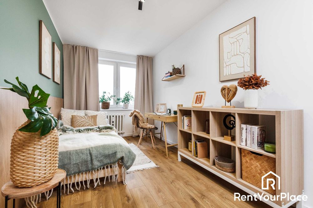 Pokój 12,4 m² po odświeżeniu - ul. Grunwaldzka
