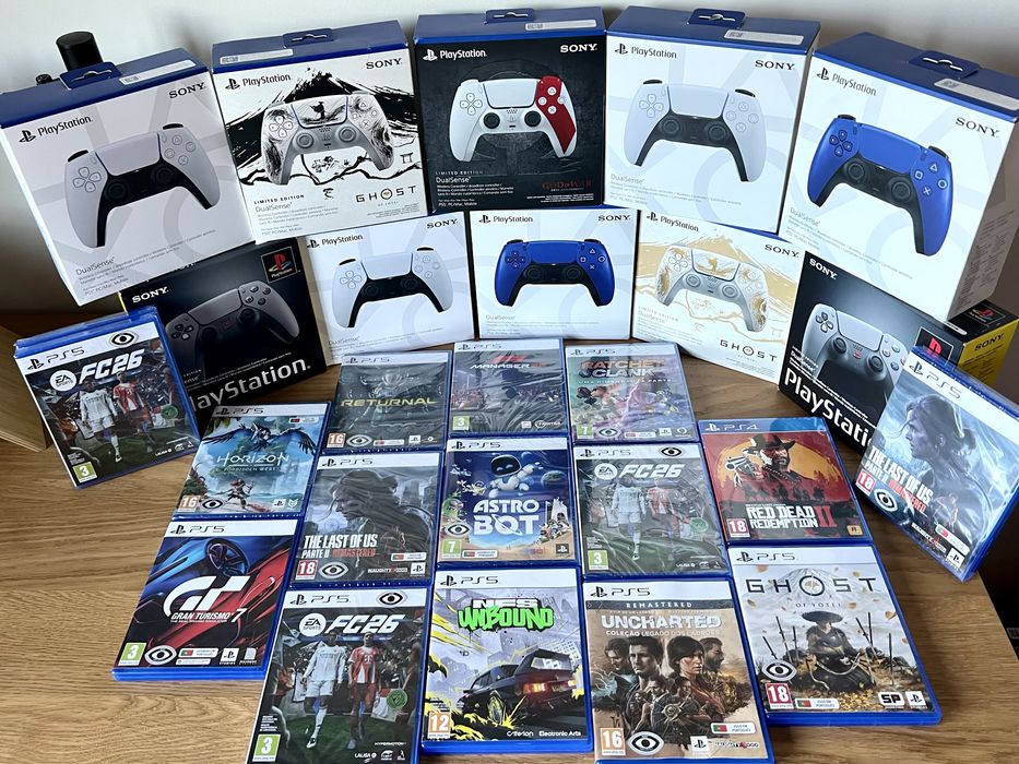 [PS5] Comandos & Jogos Playstation 5 | Fifa 26, Returnal, sackboy, F1