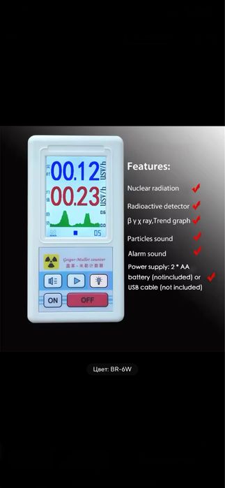 Дозиметр BR-6 новий