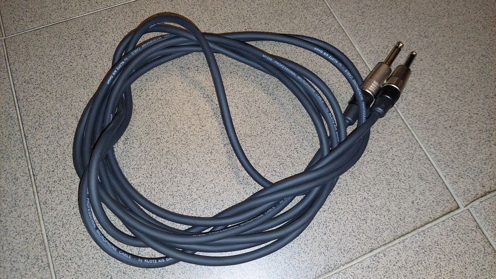 Kable estradowe, mikrofonowe, jack, kabel do klawiszy