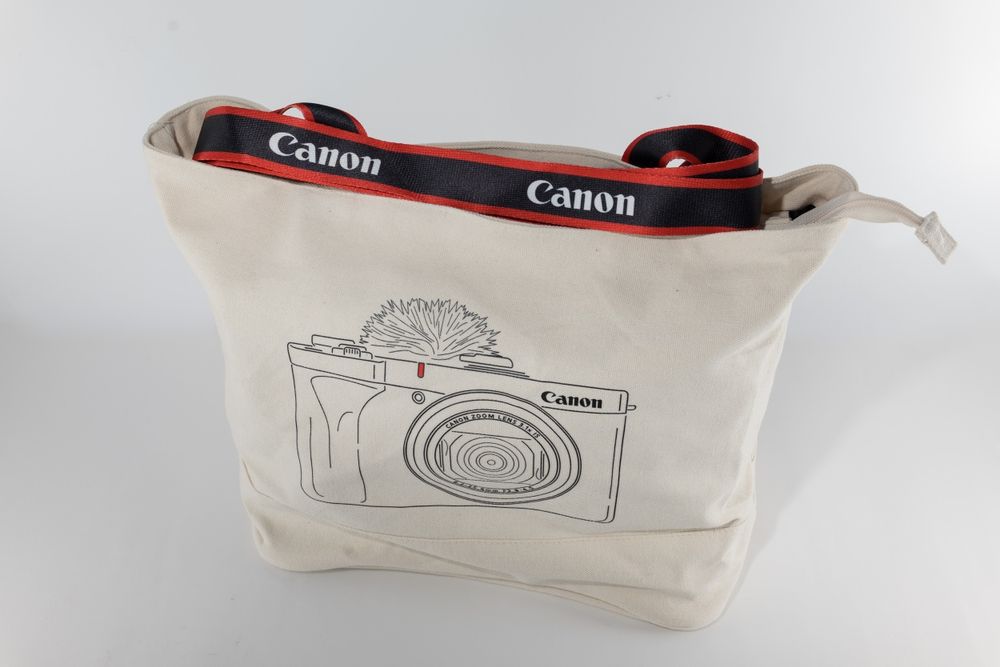 Duża torba na zakupy, podróżna lub na sprzęt - Canon V1 Loved By Creators