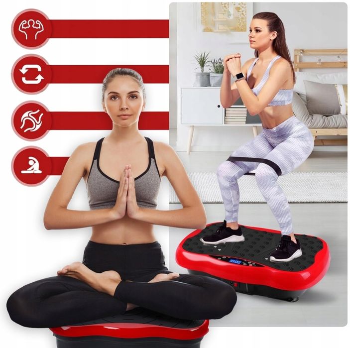 Platforma wibracyjna vibro slim masażer trening całego ciała bez wysił