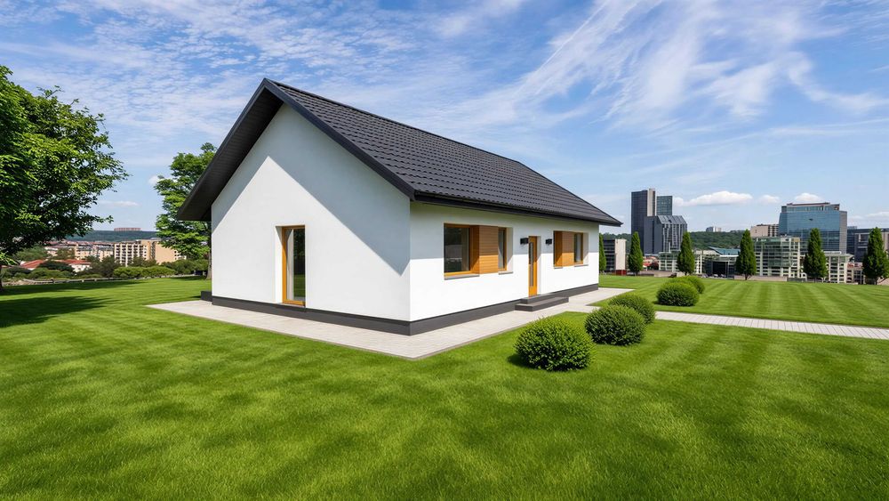 Nowy PARTEROWY dom jednorodzinny