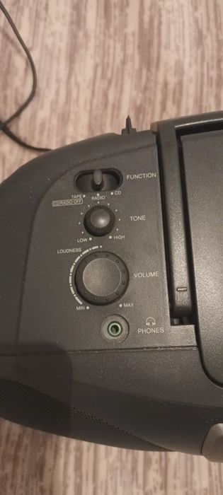 Rádio portátil Samsung-rádio  cd