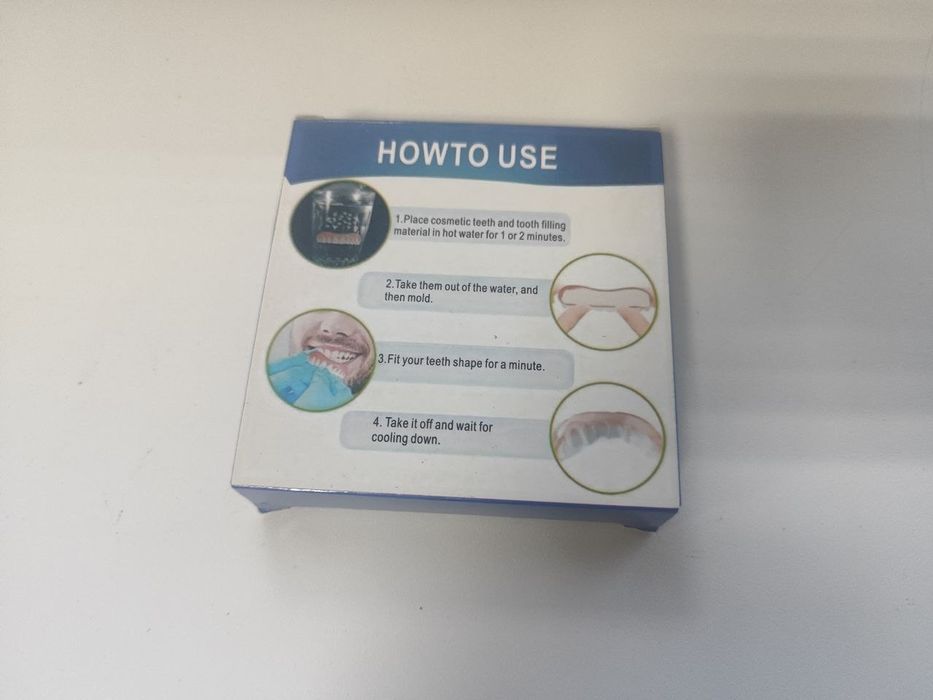 Виниры верхние и нижние челюсти SnapOn Smile Veneers + полимерный гель