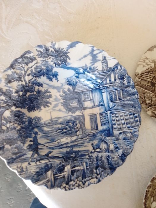 prato em porcelana inglesa