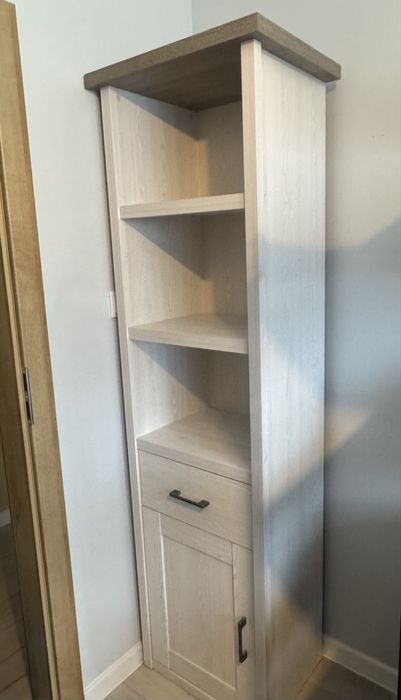 Regał stojący biały - Black Red White