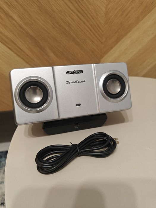 Discman Sony Walkman D-E340 + Głośniki Creative Travel Sound