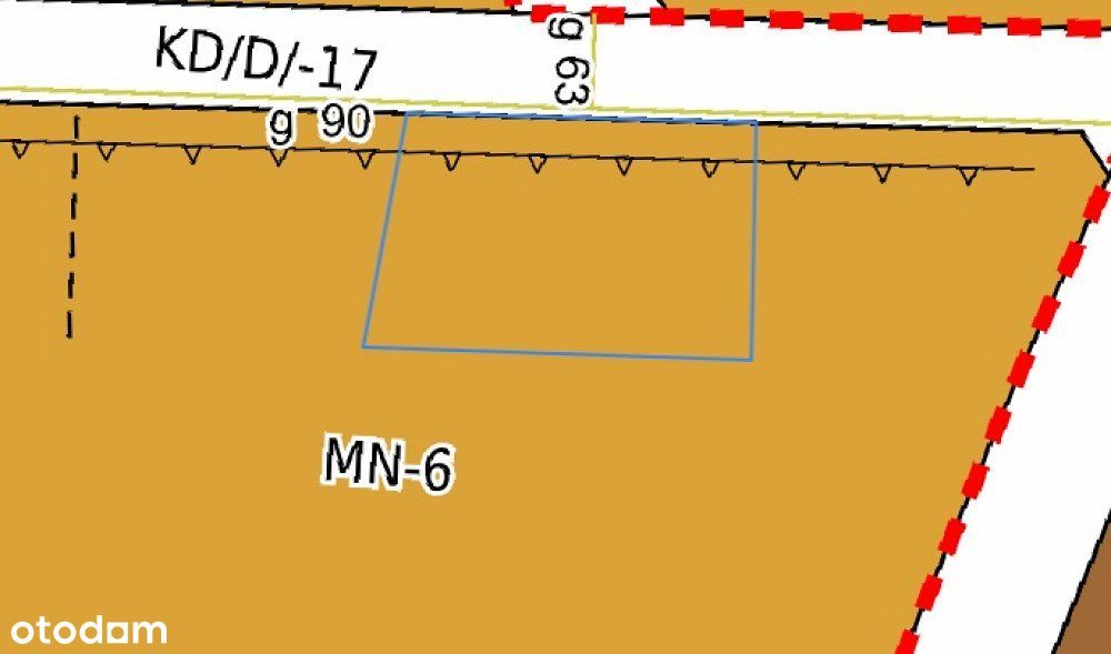 Działka budowlana z garażami./1173 m²/ Chełm - Widok 3