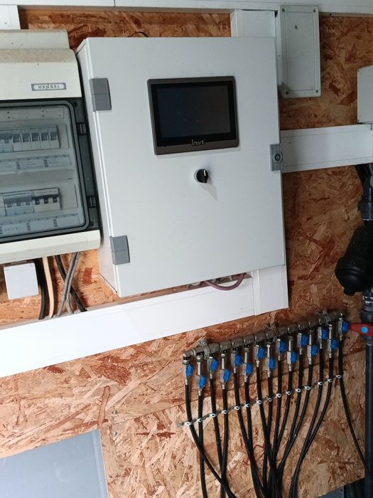 Sistema de rega para estufa