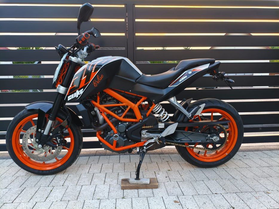 KTM Duke 390 Abs sliczny 2014r z niemiec 35kw kat a2 cb gsr mt fz6 er6 z650
