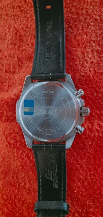 Relógio Edifice Casio Cronógrafo 100% Operacional