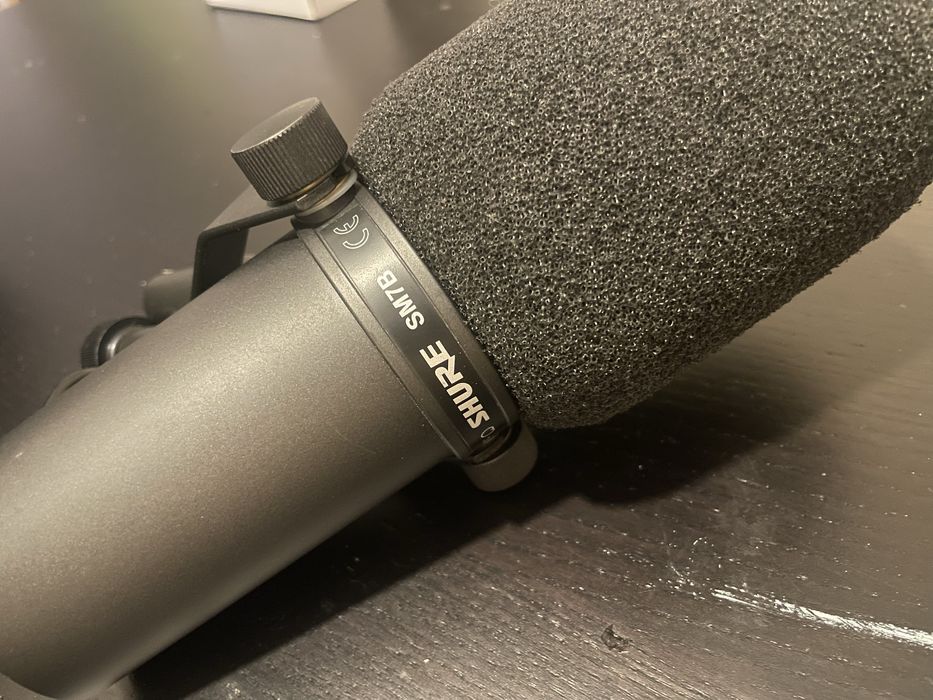 Microfone Shure SM7B - Como Novo
