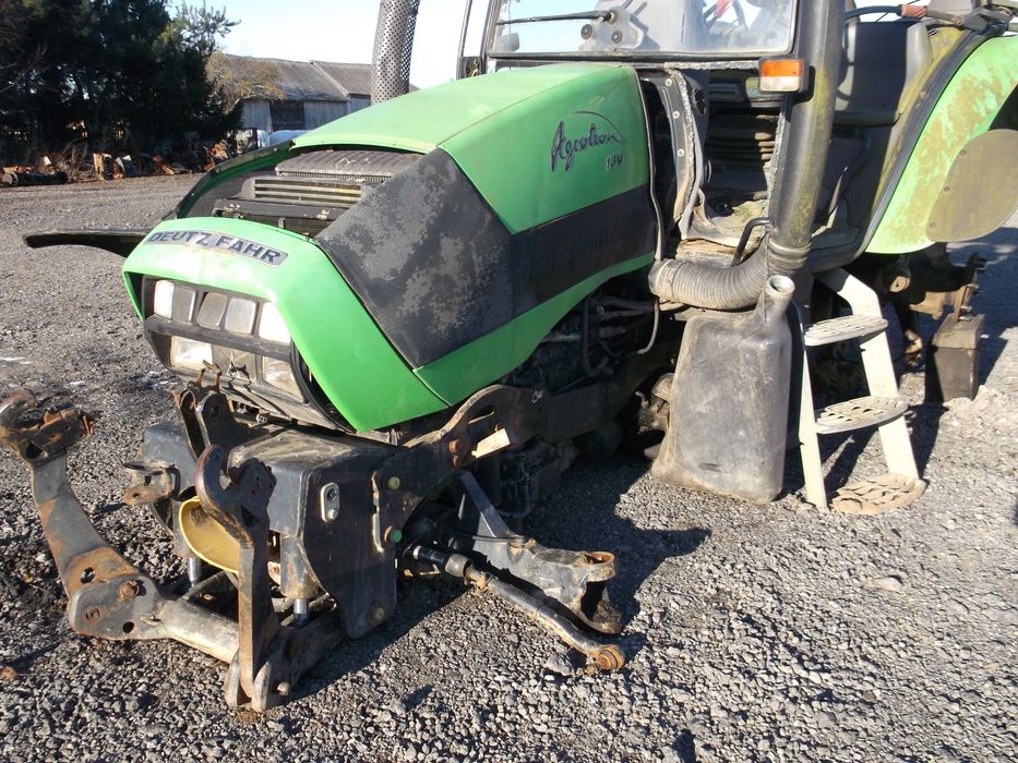 Deutz Fahr Agrotron 130-dach,szyba,kabina,maska,skrzynia,most-