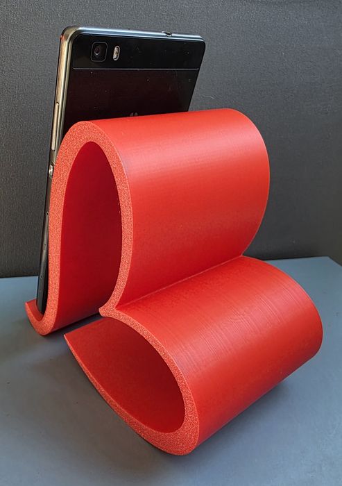 Suporte telemóvel coração vermelho – decoração