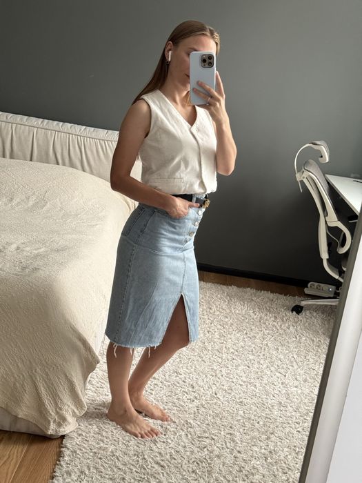 Спідниця юбка джинсова