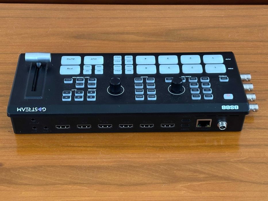 Mesa de mistura vídeo Osee GoStream Duet