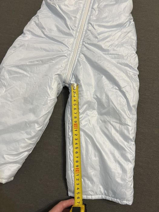 Ocieplany zimowy kombinezon śpiworek 0-18