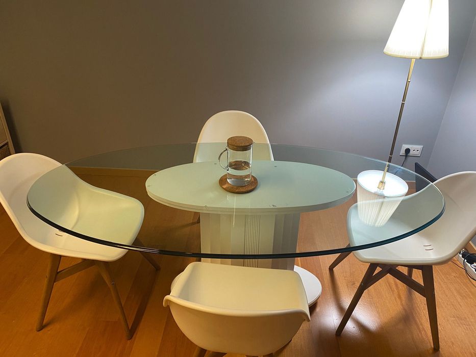 Mesa jantar Vidro