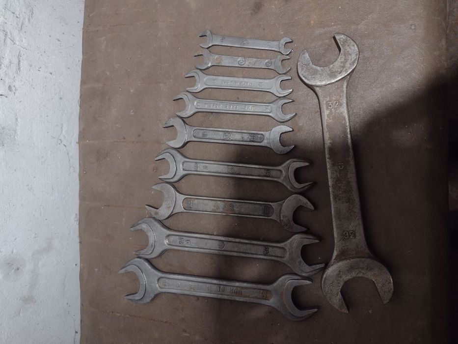 Ключи рожковие, гаечний СССР, набор 8-36