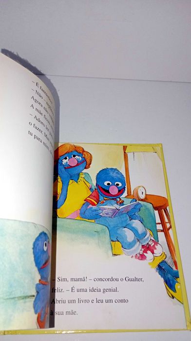 O Gualter Aprende a ler - Livro da Rua Sésamo