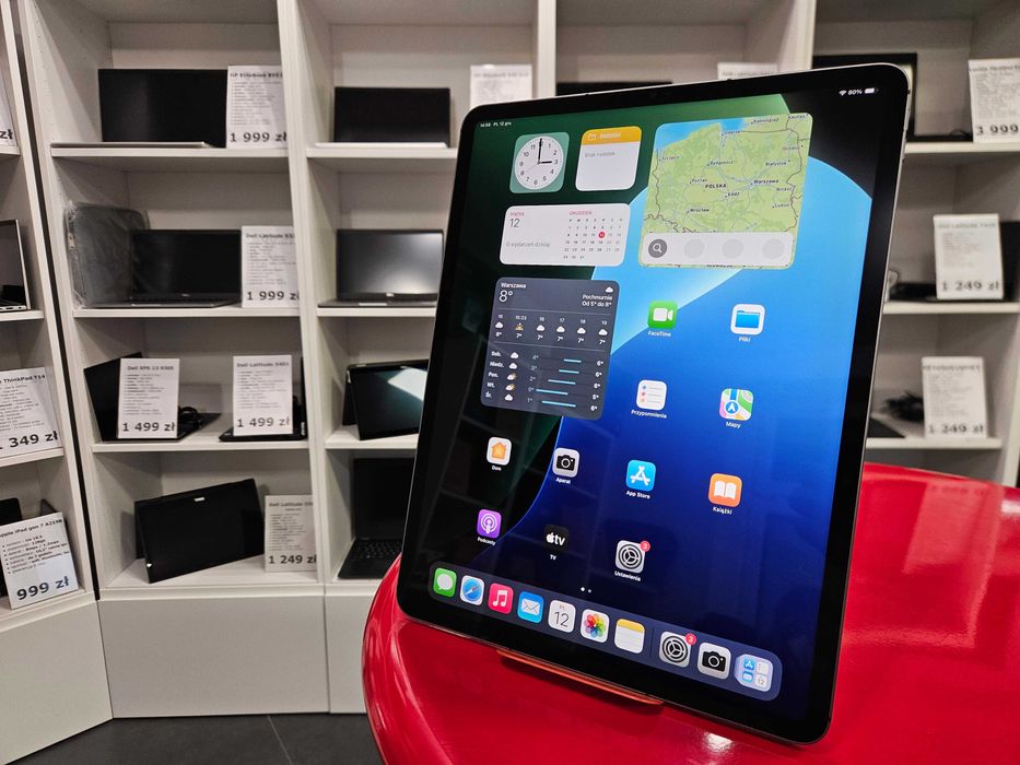 Jak Nowy Tablet Apple iPad Pro 12,9" Gen 5 M1 256GB WiFi SIM Faktura