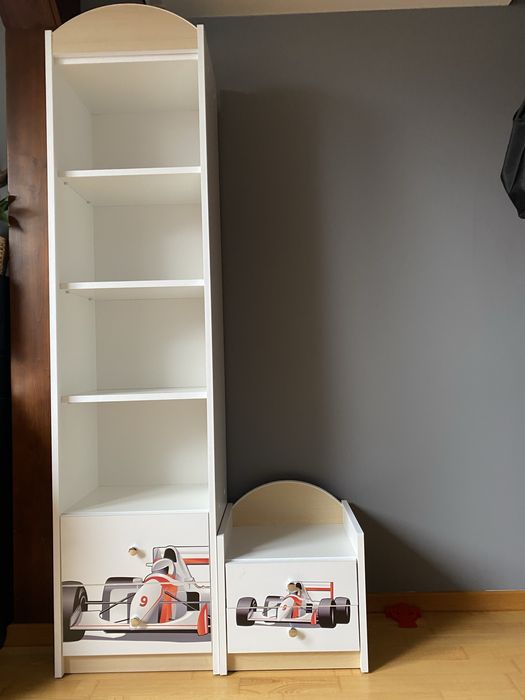 2 szafki - regał na książki i nakastlik