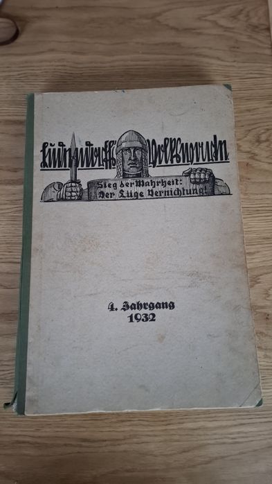 Rzadki kompletny rocznik 1932 – Ludendorffs Volkswarte (gazeta Ludendo