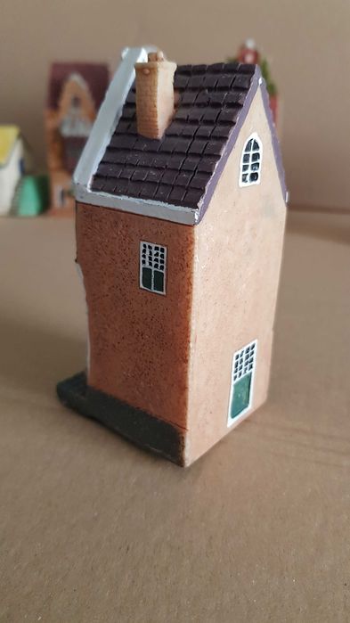 dom nad kanałem, Grachtenhuis, Amsterdam, figurka, miniatura, 1996