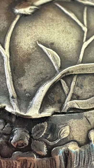 Srebrne puzderko - secesja