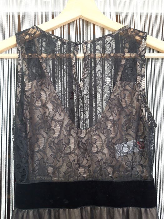 Lindíssimo vestido preto da H&M rendado (XS)