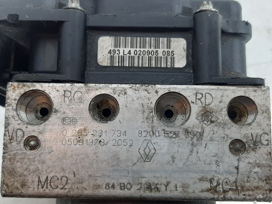 ABS RENAULT Megane II (BM0/1_, CM0/1_)