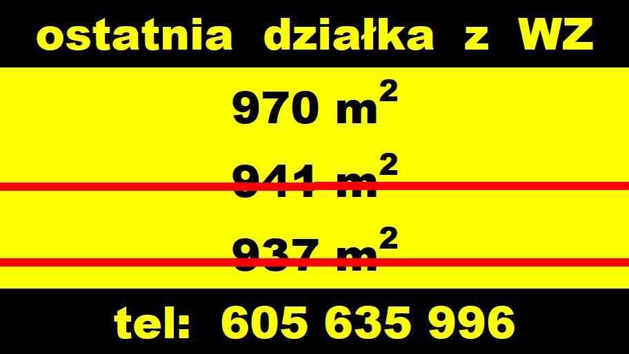 Ostatnia działka budowlana z WZ, Stare Krasnodęby (Aleksandrów Łódzki)