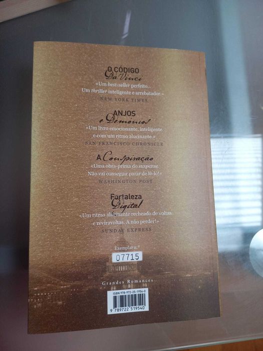 Livro "O Símbolo Perdido" - Dan Brown