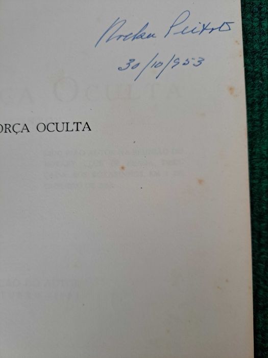 A Força Oculta (Conto) - Manuel Bento da Rocha Peixoto