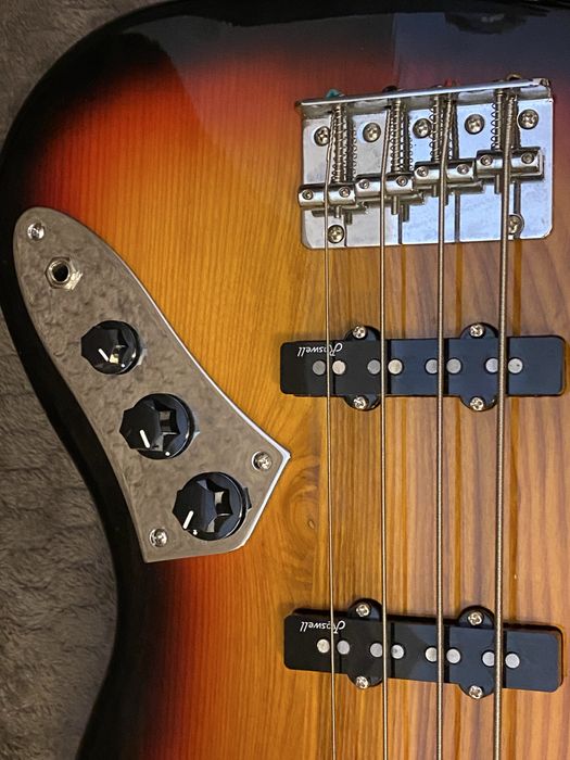 Harley Benton JB-40 FL bas bezprogowy fretless