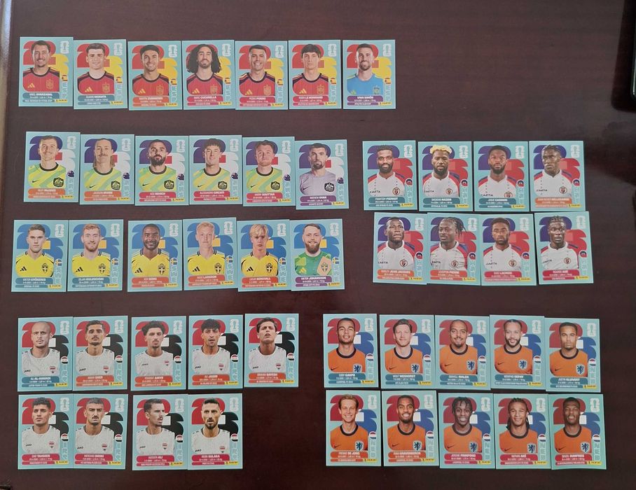 2 Cadernetas e cromos Panini FIFA world Cup 2026