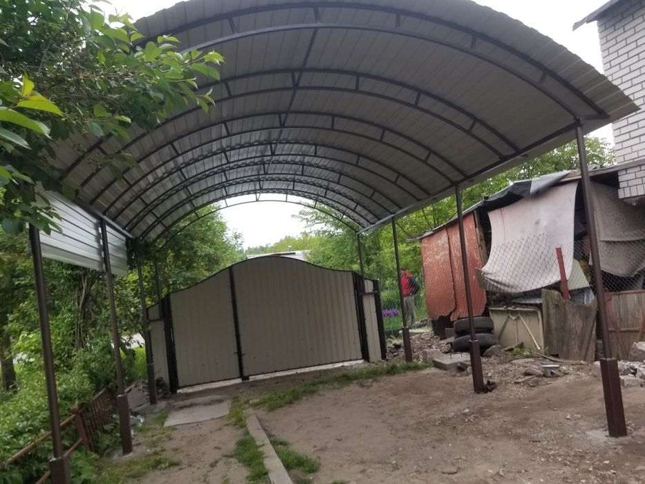 Художня ковка, огорожа (забор) з профнастилу вироби з металу будь-які