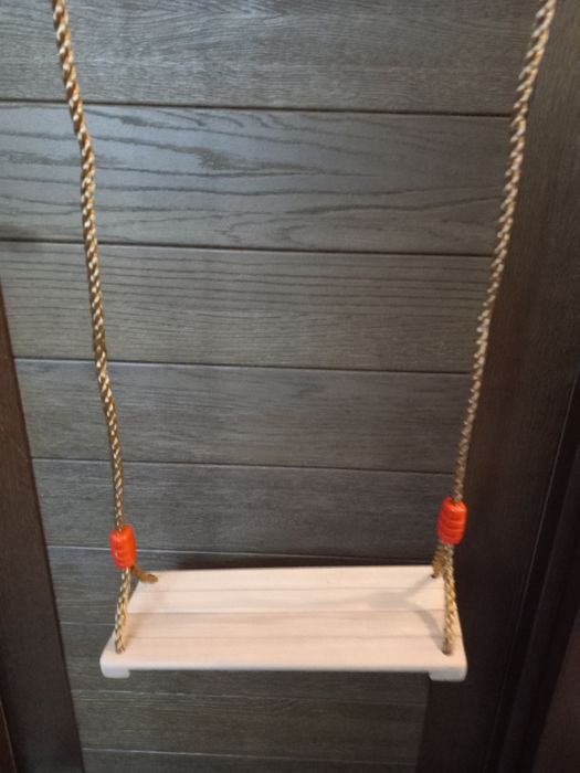 Drewniana huśtawka, Huśtawka ogrodowa do 150kg, Dla dzieci