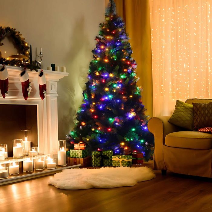 Lampki choinkowe 500 LED Multi kolor programator światełka 28m